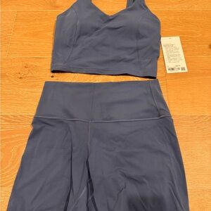 Lululemon Athletica Align Tank C/D Cup in Blue